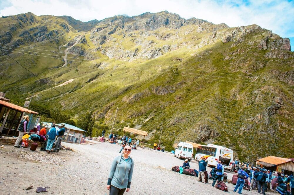 The Inca Trail Hike to Machu Picchu AKA "Dead Woman in the Pass at 4200 Metres" 3 preparing for the inca trail hike in ollaytaytambo