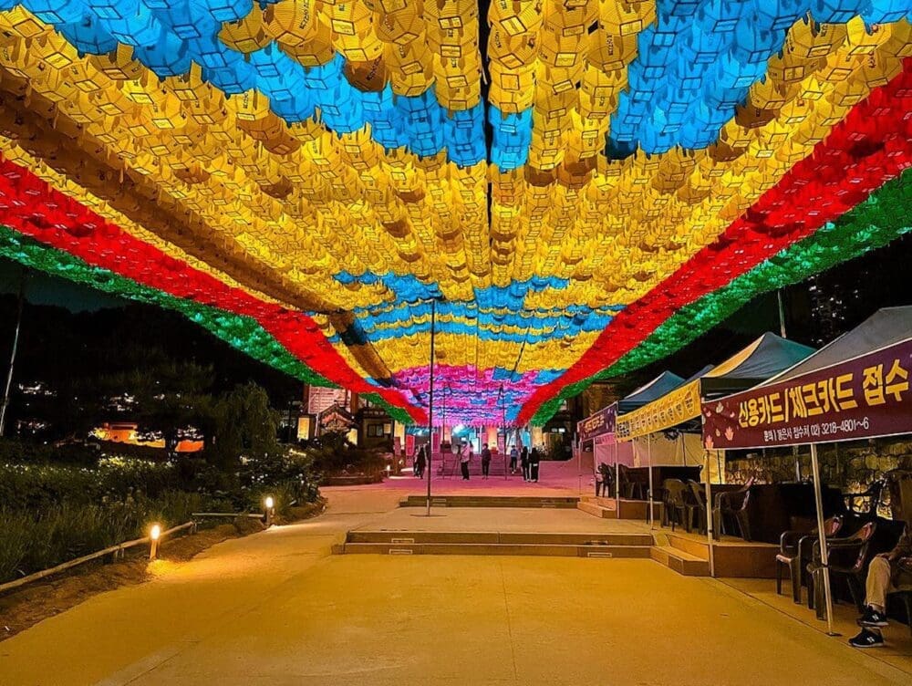 lotus lantern festival | bongeunsa