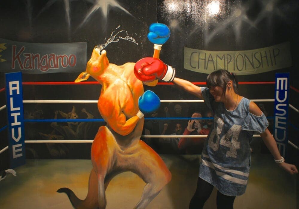 Alive Museum | I'm a Ninja! Trick Art in Seoul 2 alive museum in seoul