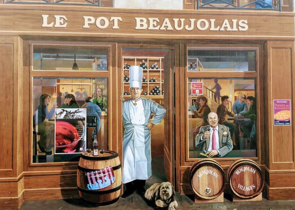 Fresque des Lyonnais | See 30 Famous People on one Lyon Mural 4 paul bocuse | fresque des lyonnais