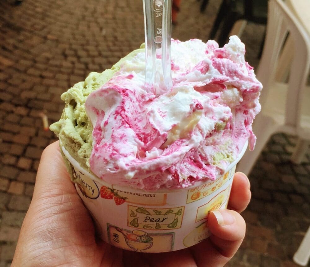 gelato in italy