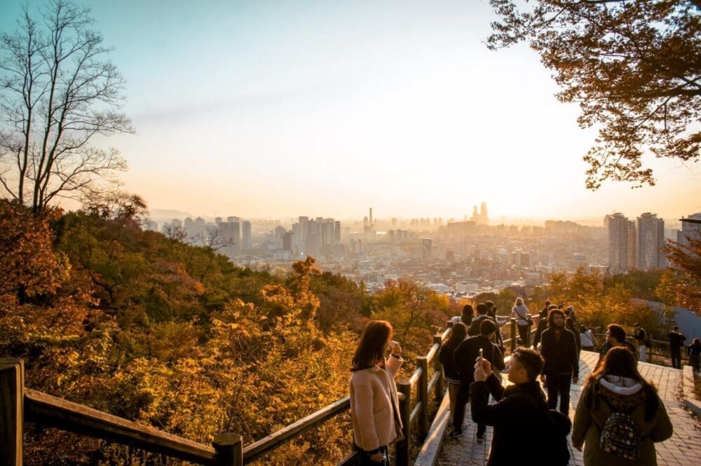 autumn in korea | namsan 