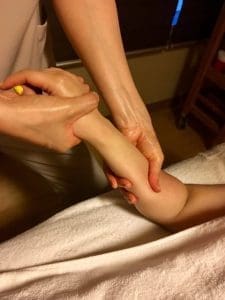 korean facial in seoul | arm massage