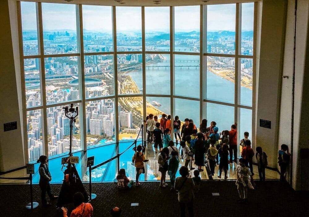 Seoul Sky Observatory in Lotte World Tower has the Best Views in Seoul... 555 Metres Up! 11 seoul sky observatory | Sky Deck