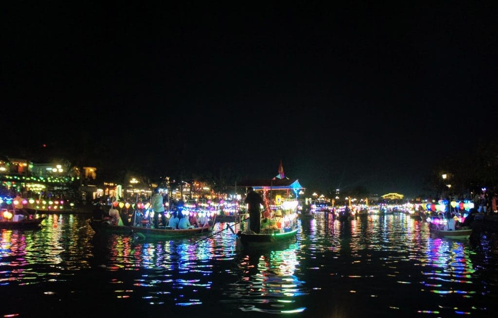 Things to do in Hoi An | How to spend 3 Amazing Days 17 taking a lantern lit boat ride was one of the best things to do in hoi an