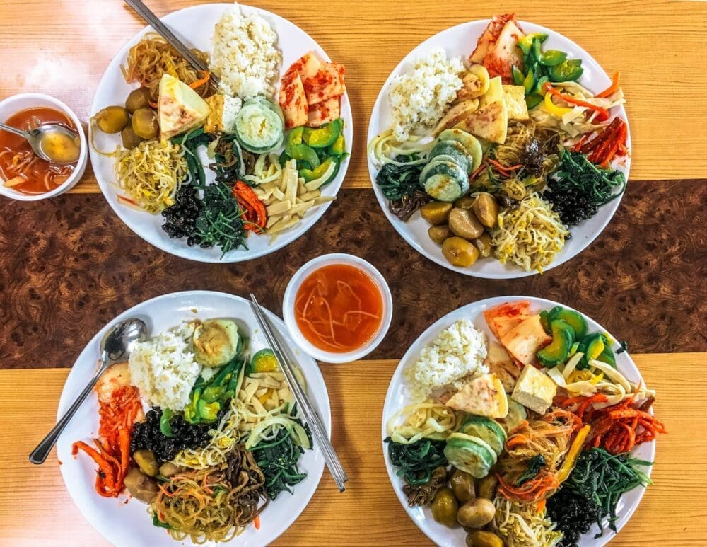 what to eat in seoul | buddhist temple food