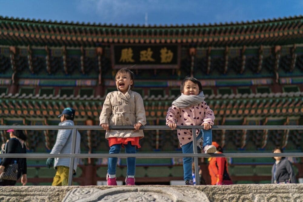 gyeongbokgung korea in april