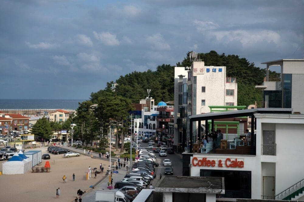 See 30 Gorgeous Cafes by the Sea at Anmok Beach & Gangneung Coffee Street 6 anmok beach gangneung coffee street korea