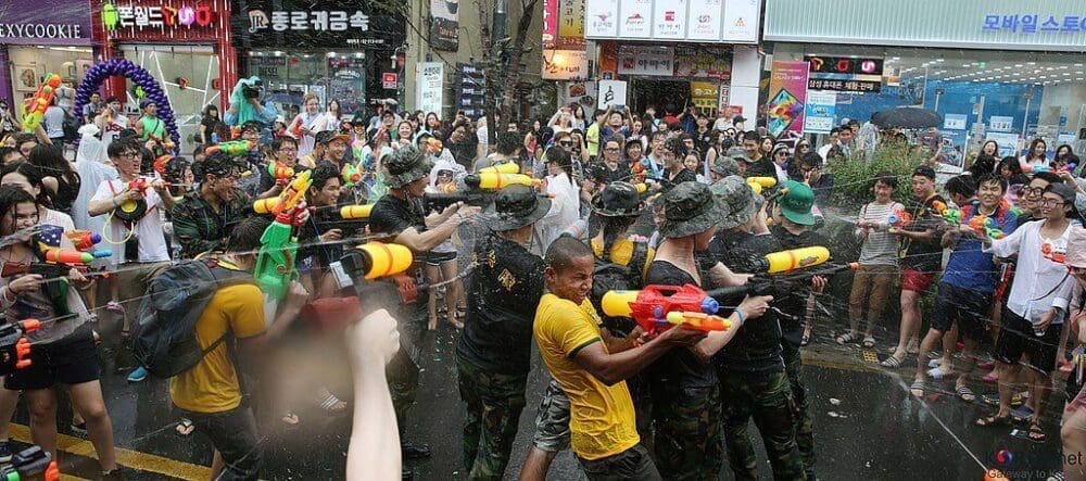Visiting Korea in February 2026 | Winter Insights from a 15-Year Seoul Expat 22 sinchon watergun festival korea