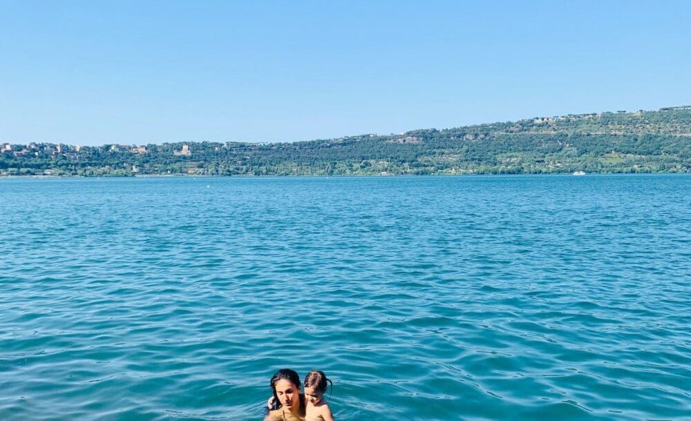 lake albano in the castelli romani