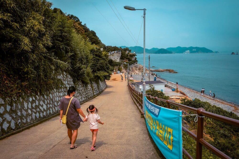 Maemiseong (매미성) | How to Visit Geoje's Magical Castle 10 the road leading to Maemi Castle