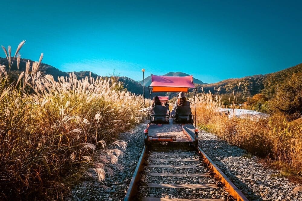 How to Book the Unforgettable Gangchon Rail Bike 4 gangchon rail bike