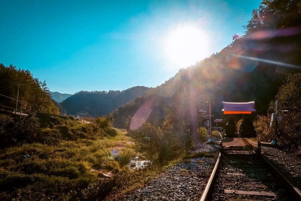 How to Book the Unforgettable Gangchon Rail Bike 12 gangchon rail bike