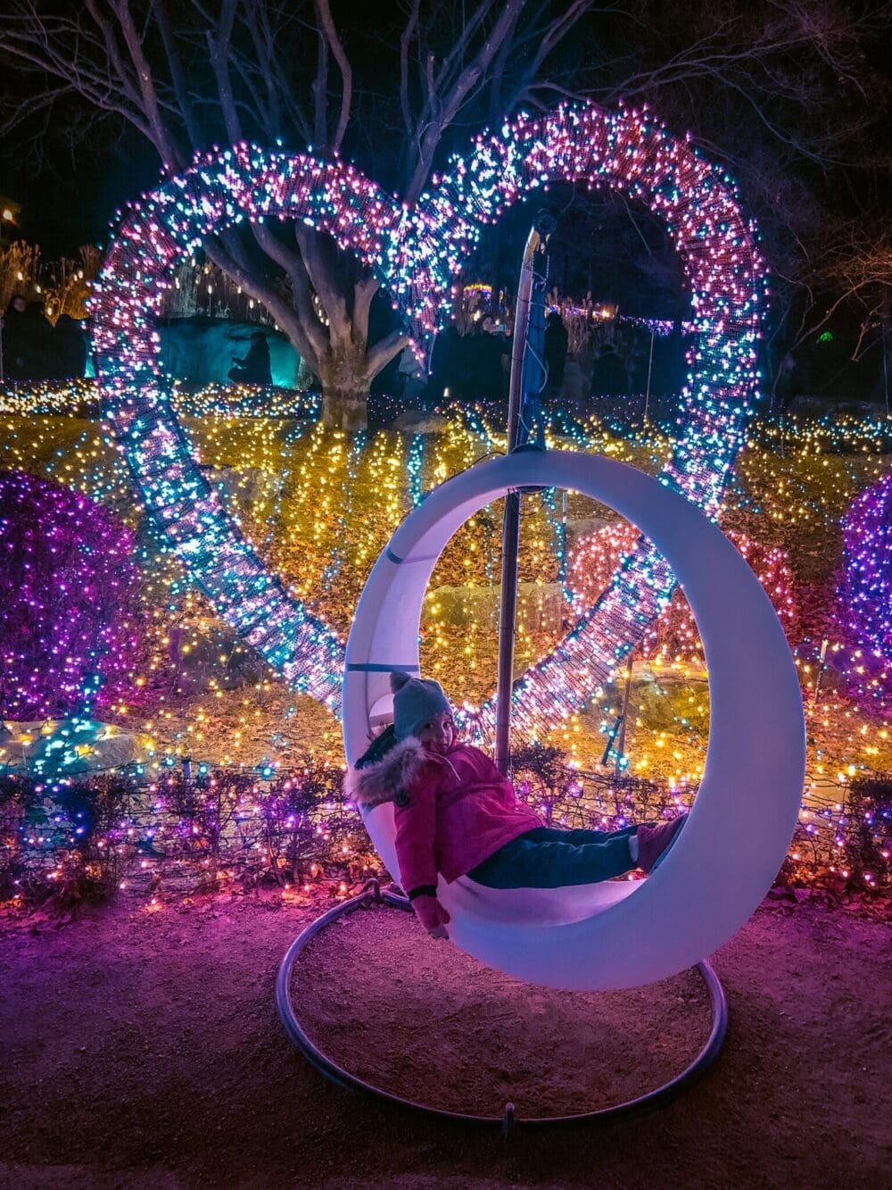 winter in korea | garden of morning calm lighting festival