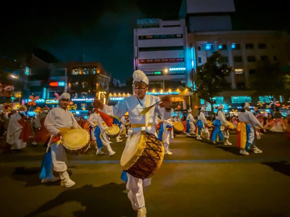 lotus lantern parade and festival in seoul korea