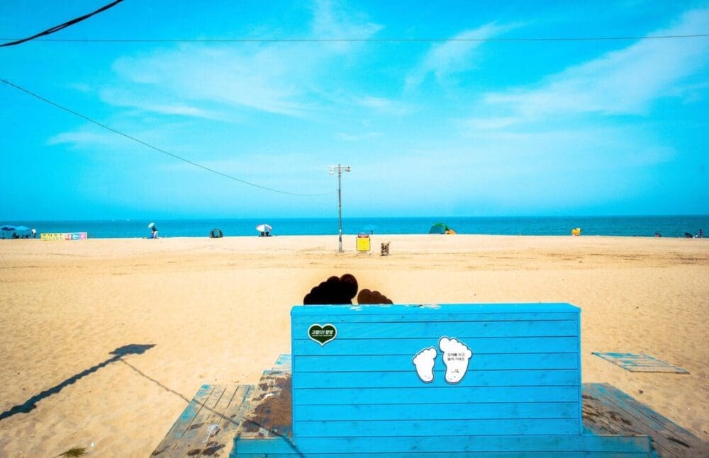 naksan beach in korea