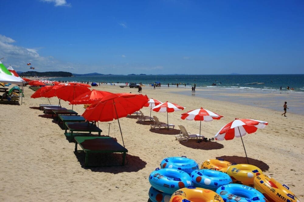 17 Spectacular Beaches in Korea to Beat the Summer Heat 21 beaches in korea | daecheon beach