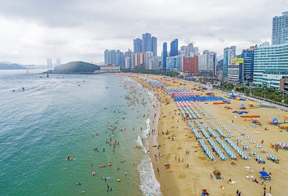 17 Spectacular Beaches in Korea to Beat the Summer Heat 11 beaches in korea | haeundae beach busan