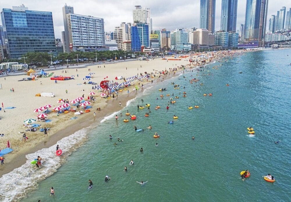 17 Spectacular Beaches in Korea to Beat the Summer Heat 12 beaches in korea | gwangalli beach in busan