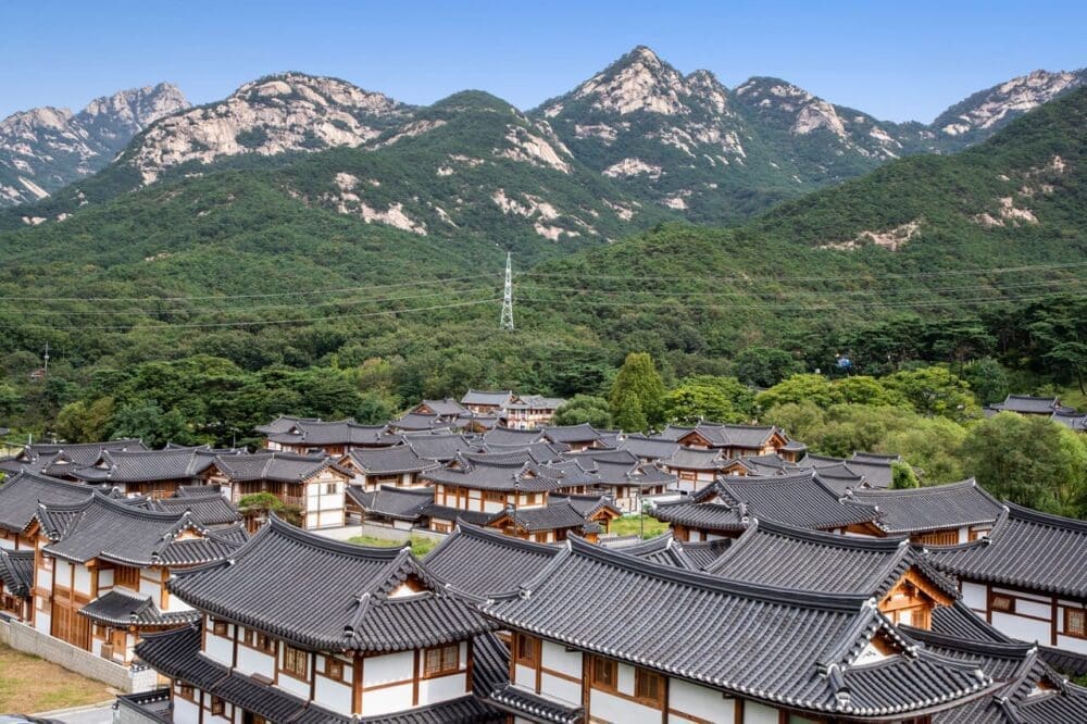 autumn in korea | eunpyeong hanok village