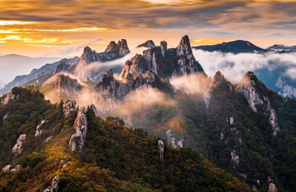 autumn in korea | seoraksan national park