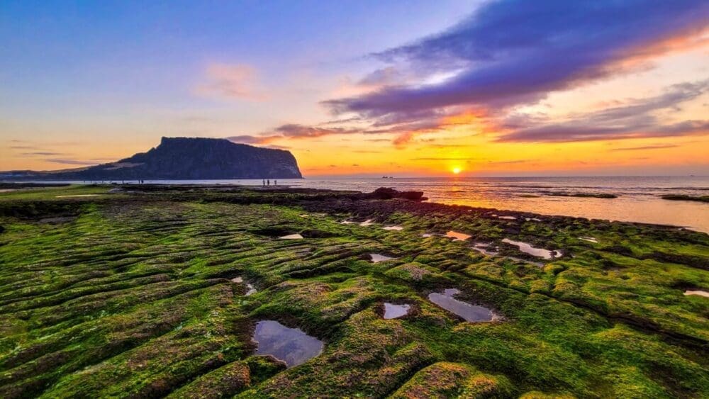korea in december | seongsan ilchubong sunrise jeju island 