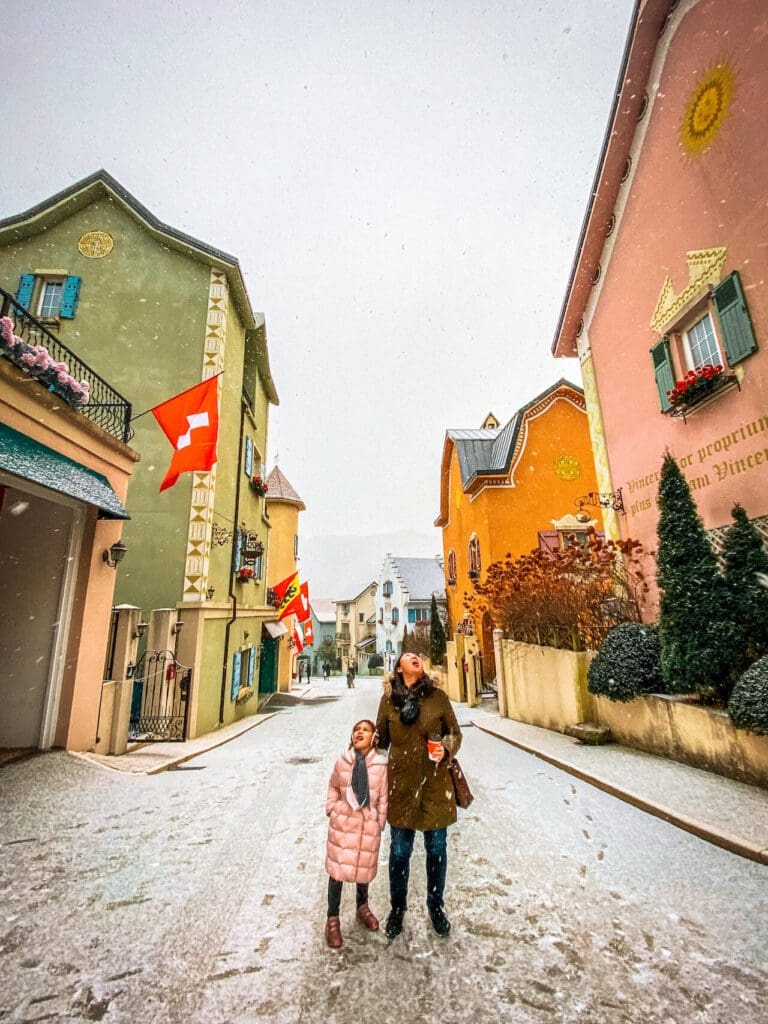 korea in january | edelweiss swiss village