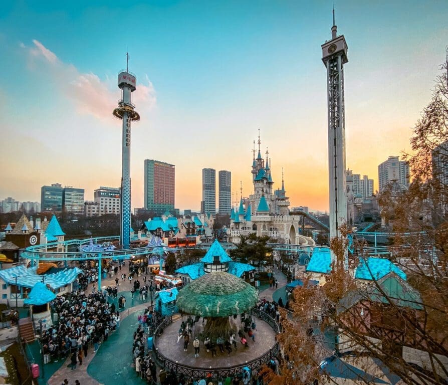 chuseok in seoul | lotte world adventure