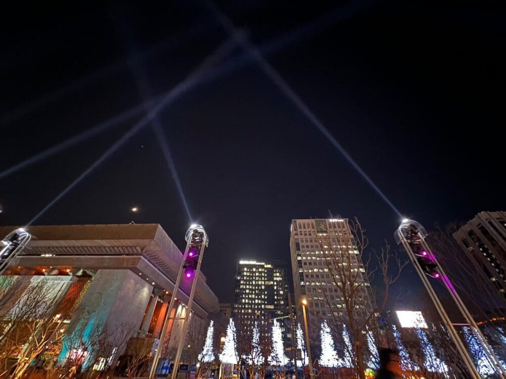 Seoul at Night | 29 Amazing Things for Insomniacs to do After Dark 2 seoul at night | gwanghwamun square