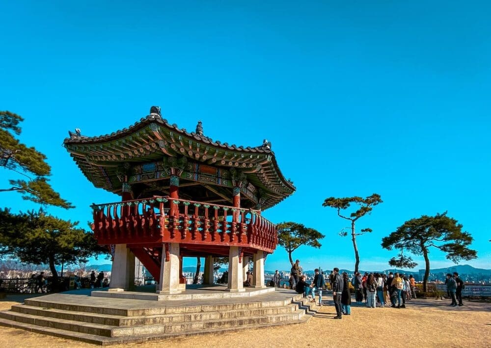 Exploring Korea in March 2026 | A Local's Insider Guide 32 korea in march | Palgakjeong Pavilion Eungbongsan Mountain