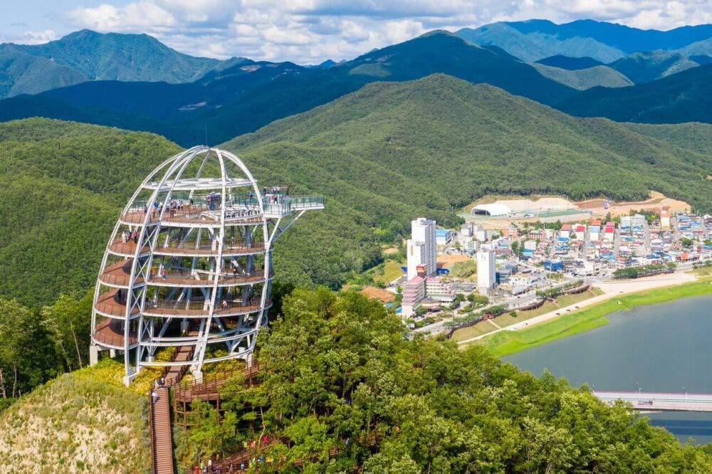 Mancheonha Skywalk | The Spectacular Danyang Landmark with 3 Soaring Wings 2 danyang | mancheonha skywalk