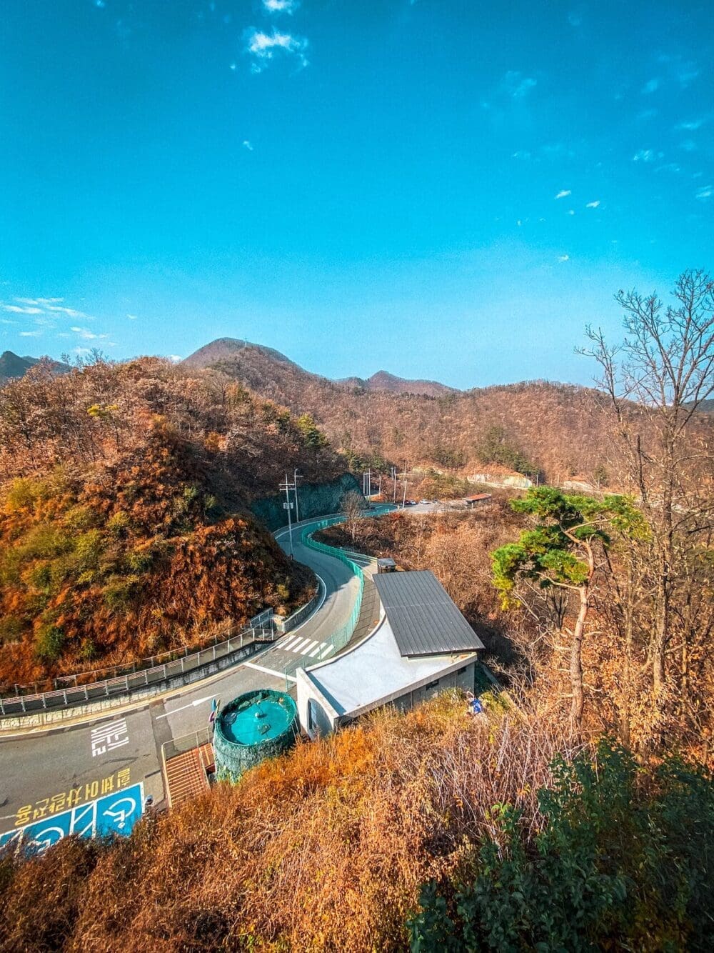 danyang | the road to mancheonha skywalk