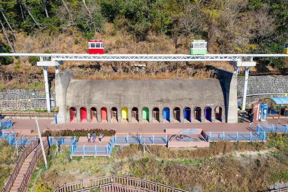 How to Book the Adorable Sky Capsule Busan at Haeundae Blueline Park | Review + 5 Personal Tips 23 blueline park | dalmaji tunnel