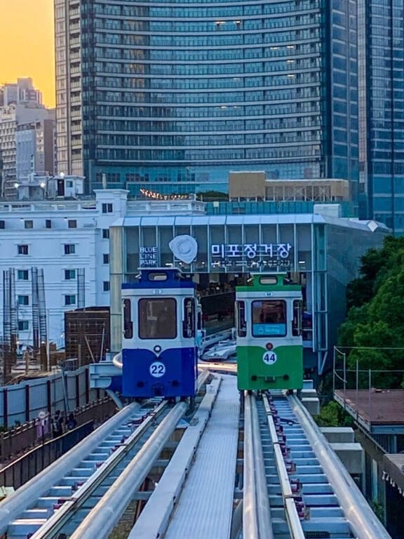 How to Book the Adorable Sky Capsule Busan at Haeundae Blueline Park | Review + 5 Personal Tips 6 sky capsule busan | mipo station