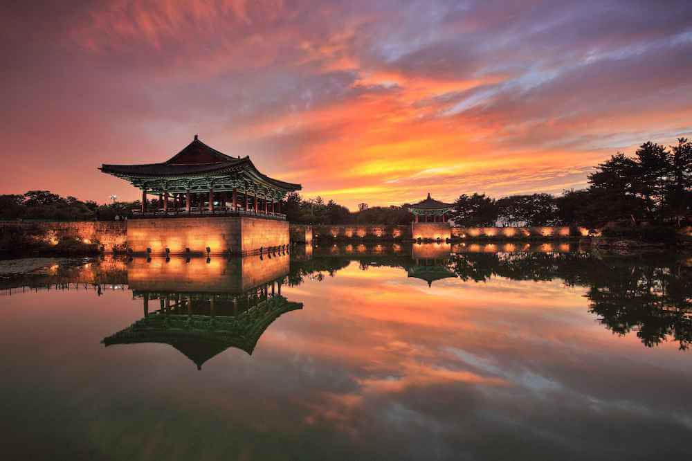 How to Book the Adorable Sky Capsule Busan at Haeundae Blueline Park | Review + 5 Personal Tips 13 gyeongju | donggung palace and wolji pond at sunset