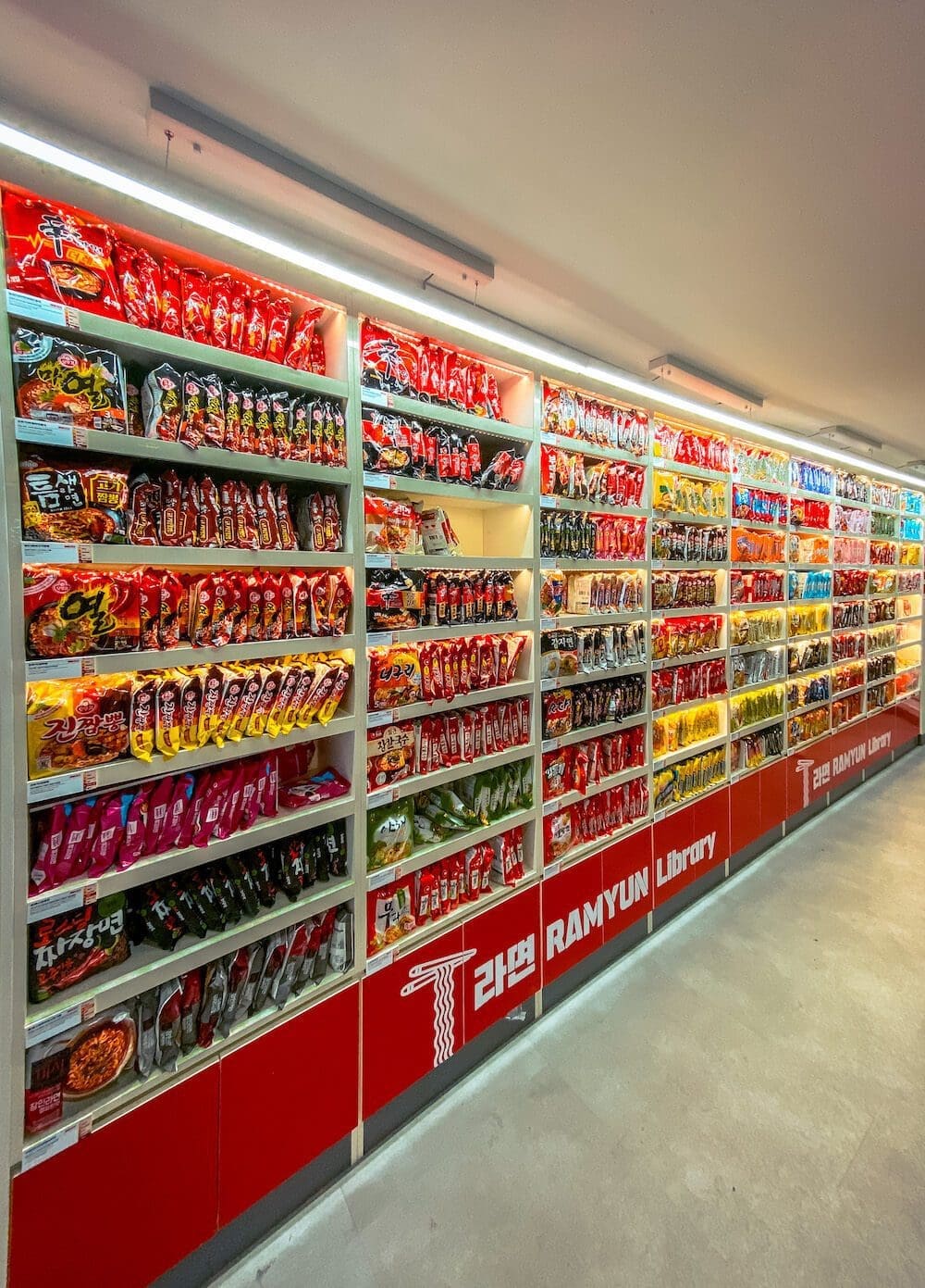 The Viral Ramyun Library in Seoul | A Noodle Novel with 225 Delicious Chapters 2 ramyun library in south korea