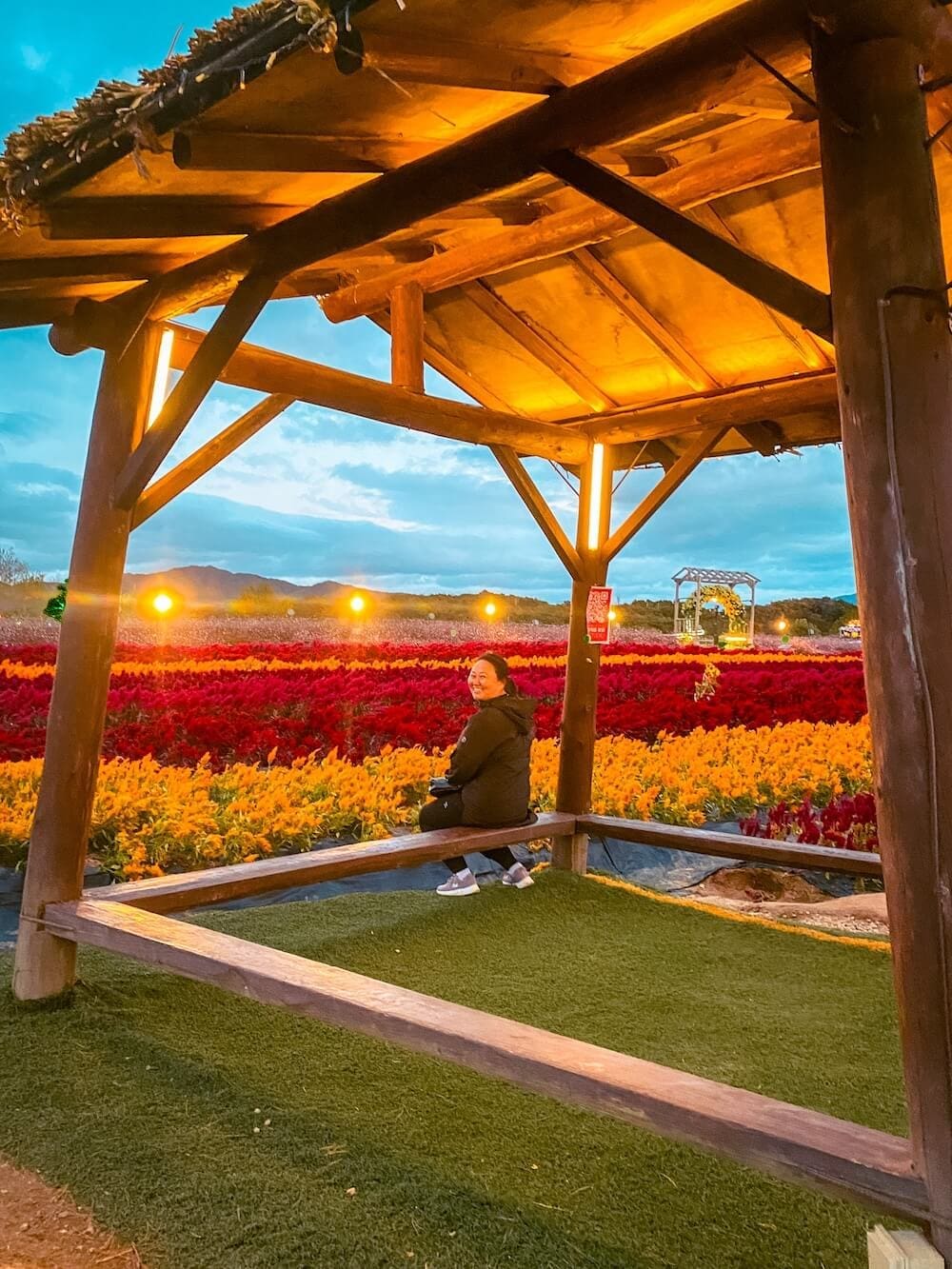 goseokjeong pavilion flower garden