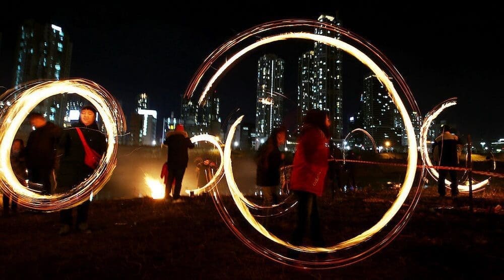 Jeongwol Daeboreum Fire Festival | 7 Places to Celebrate the Great Full Moon in South Korea 4 jeongwol daeboreum | Jwibulnori