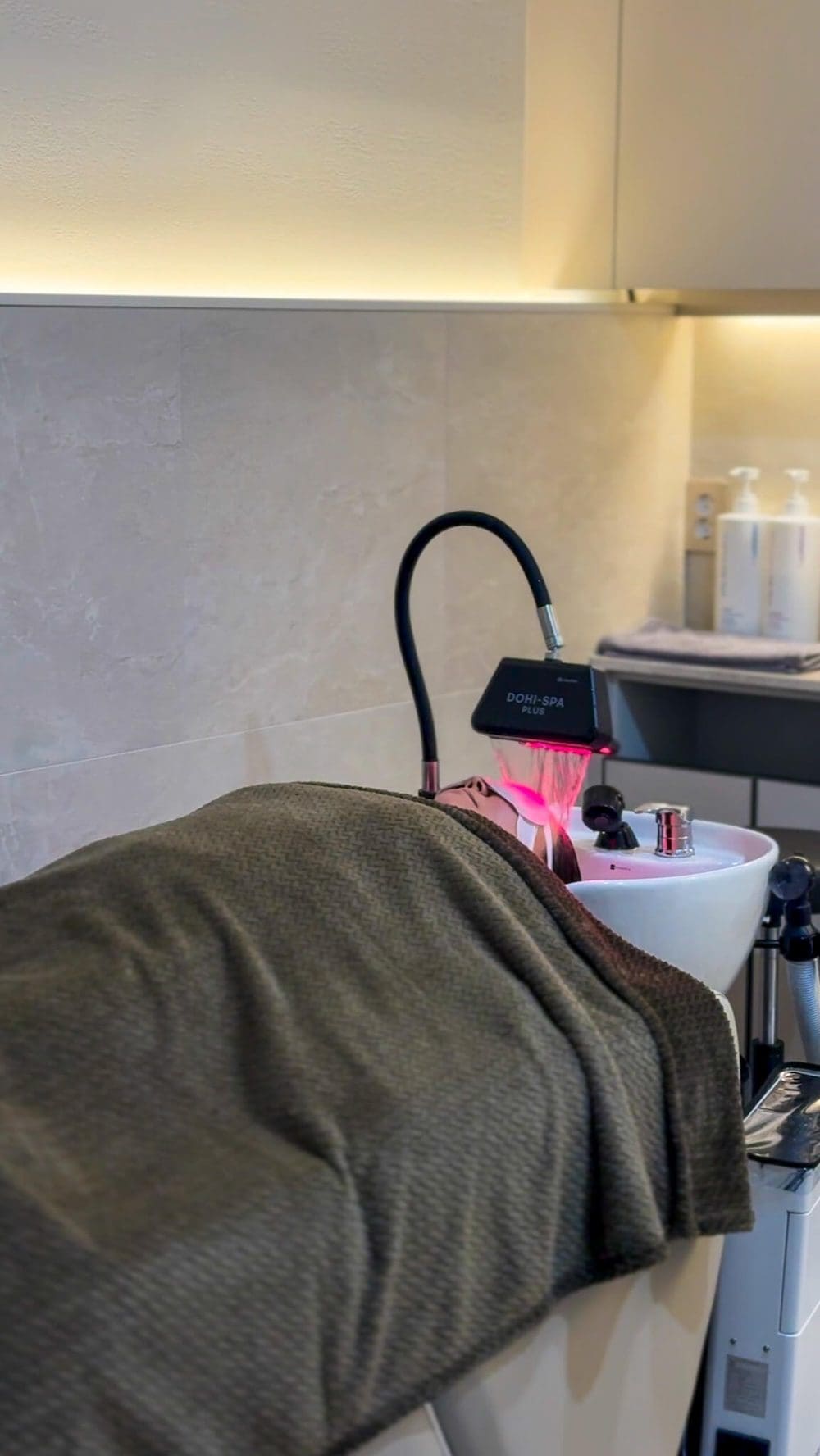 winter in korea | korean head spa 