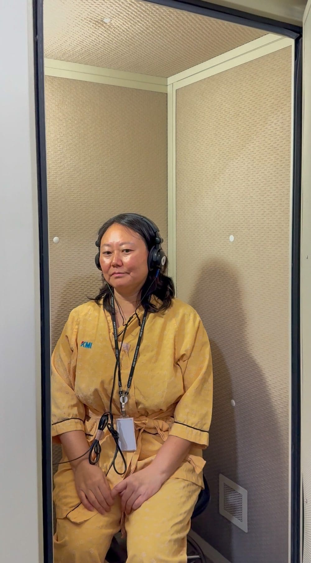 Affordable Medical Check up in Korea for Foreigners | Personal Experience at KMI Global in Seoul 12 hearing test at kmi in seoul