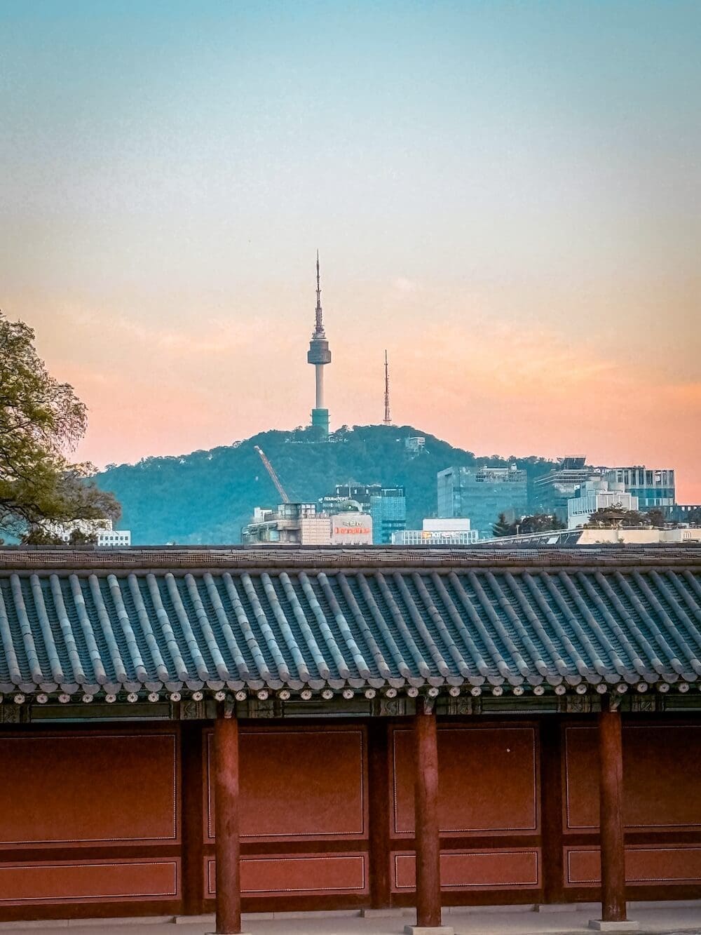 Changdeokgung Palace Moonlight Tour 2026 | How to Get Tickets to this Exclusive Event 9 night view of seoul from inside Changdeokgung Palace Moonlight Tour