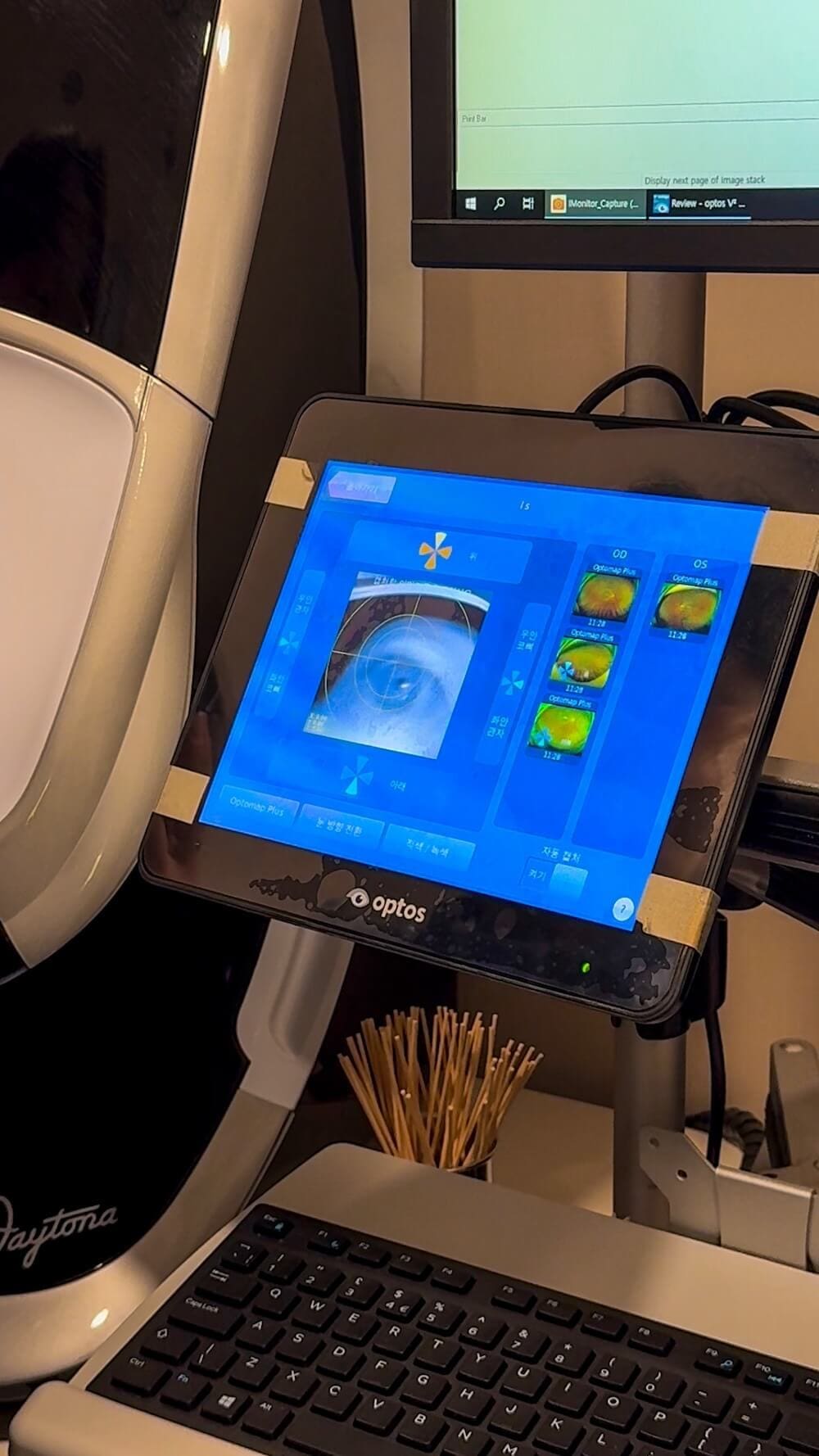 eye exam at bright eye clinic in seoul