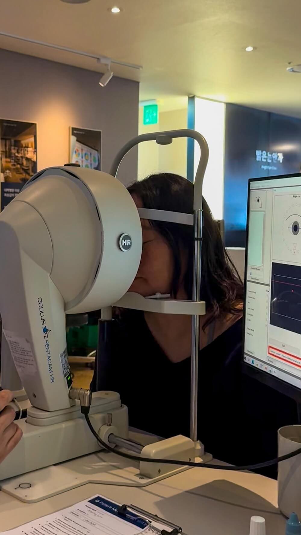 exam for laser eye surgery in seoul