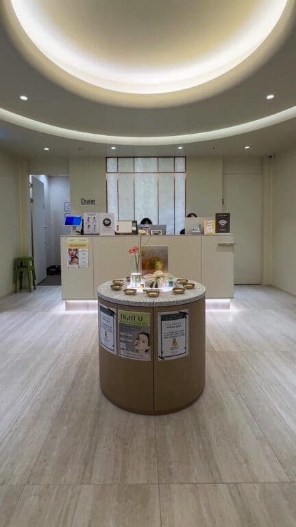 interior of duna clinic in seoul korea